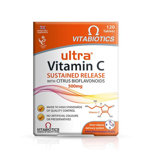 Vitabiotics Ultra Vitamin C 120 Tablets