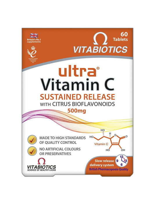 Vitabiotics Ultra Vitamin C 60 Tablets