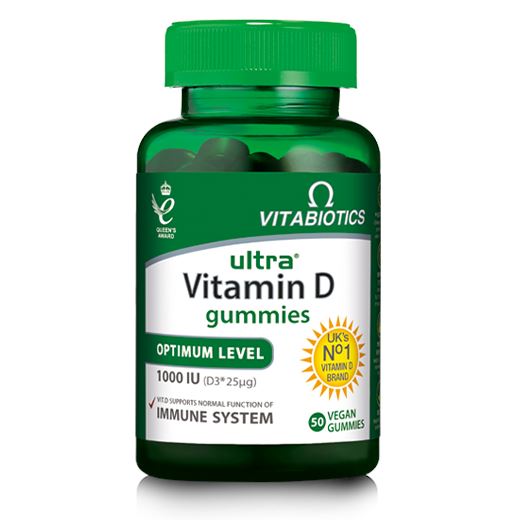 Vitabiotics Ultra Vitamin D Gummies 50 Gummies