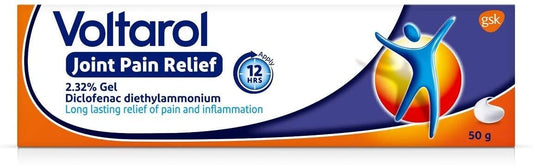 Voltarol Pain Relief Gel, 12 Hour Joint Pain Relief 2.32% Gel, 50 g