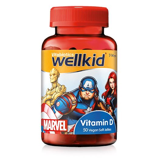 Wellkid Marvel Vitamin D 50 Jellies