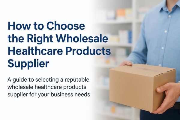 Top Benefits of Partnering with a Wholesale Healthcare Products Supplier