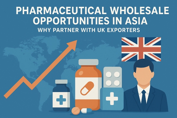 Pharmaceutical Wholesale Opportunities in Asia – Why Partner with UK Exporters